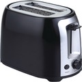 Brentwood Appliances 6-1/2" 2-Slot Black Toaster TS-292B